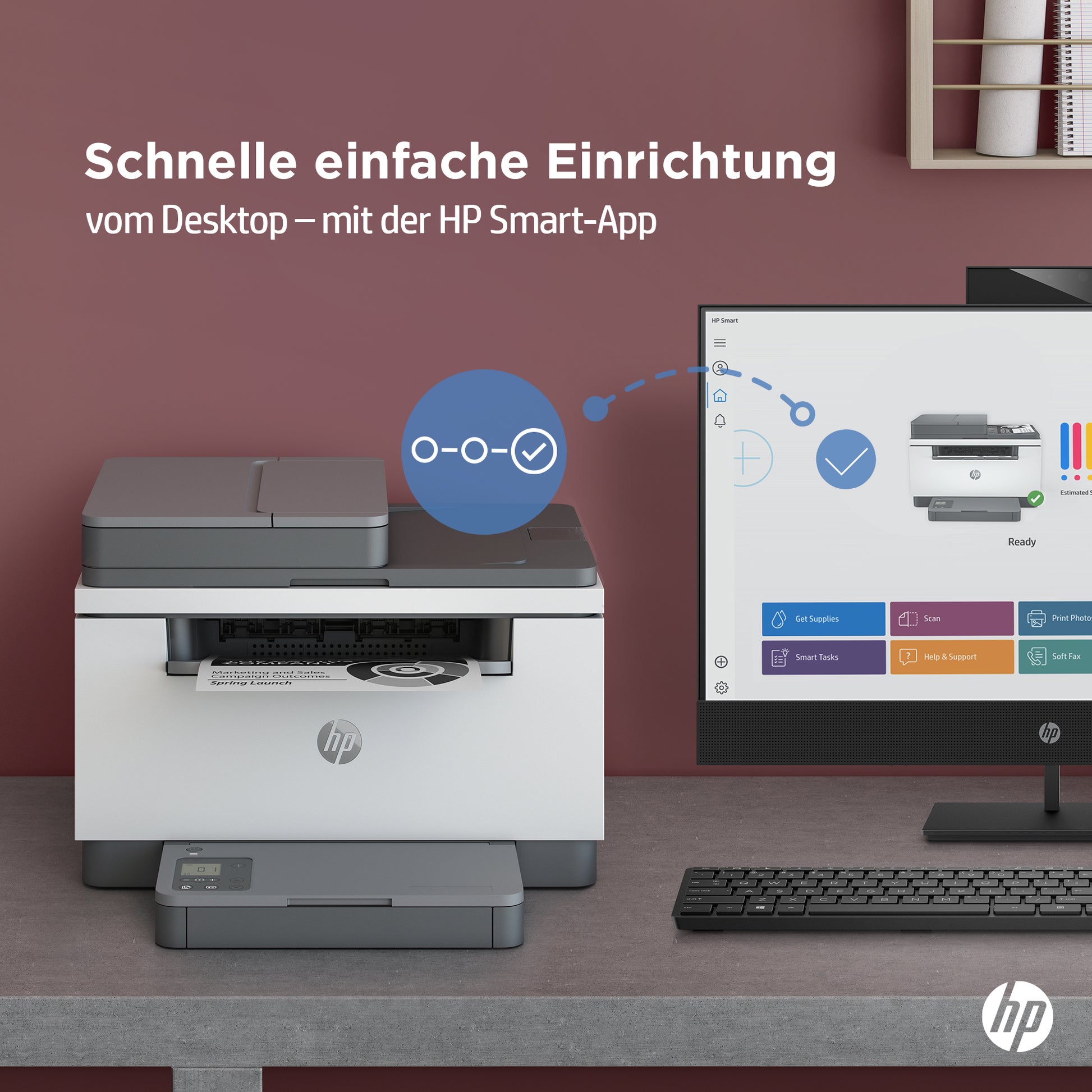 HP LaserJet M234sdn – 3-in-1 Laser S/W – A4 – Duplex, ADF – WLAN