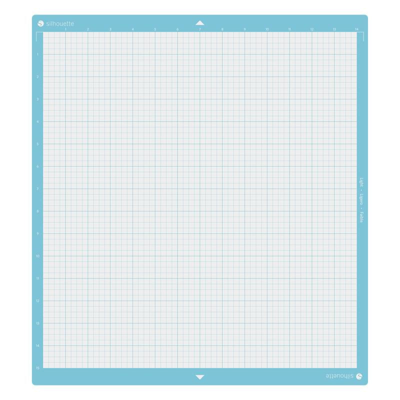 Silhouette Schneidematte Cameo – 35,6 × 38,1 cm – Blau – für Silhouette Cameo Pro MK-II