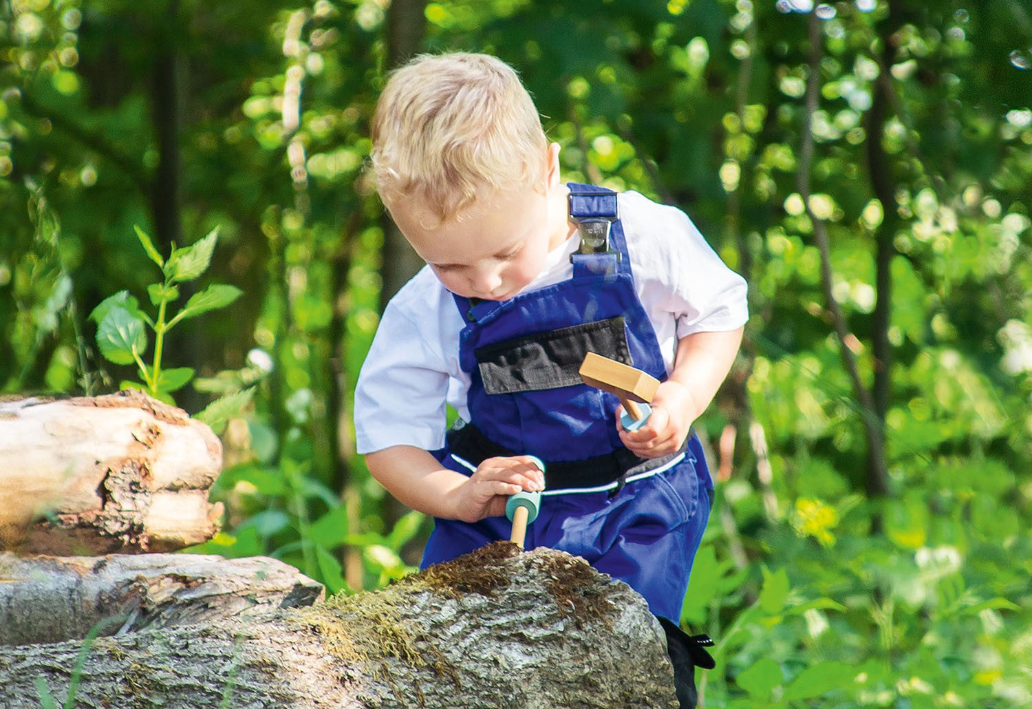 Pinolino Kinderträume Werkbank Jupp – 26-teilig – ab 3 Jahren – MDF, FSC