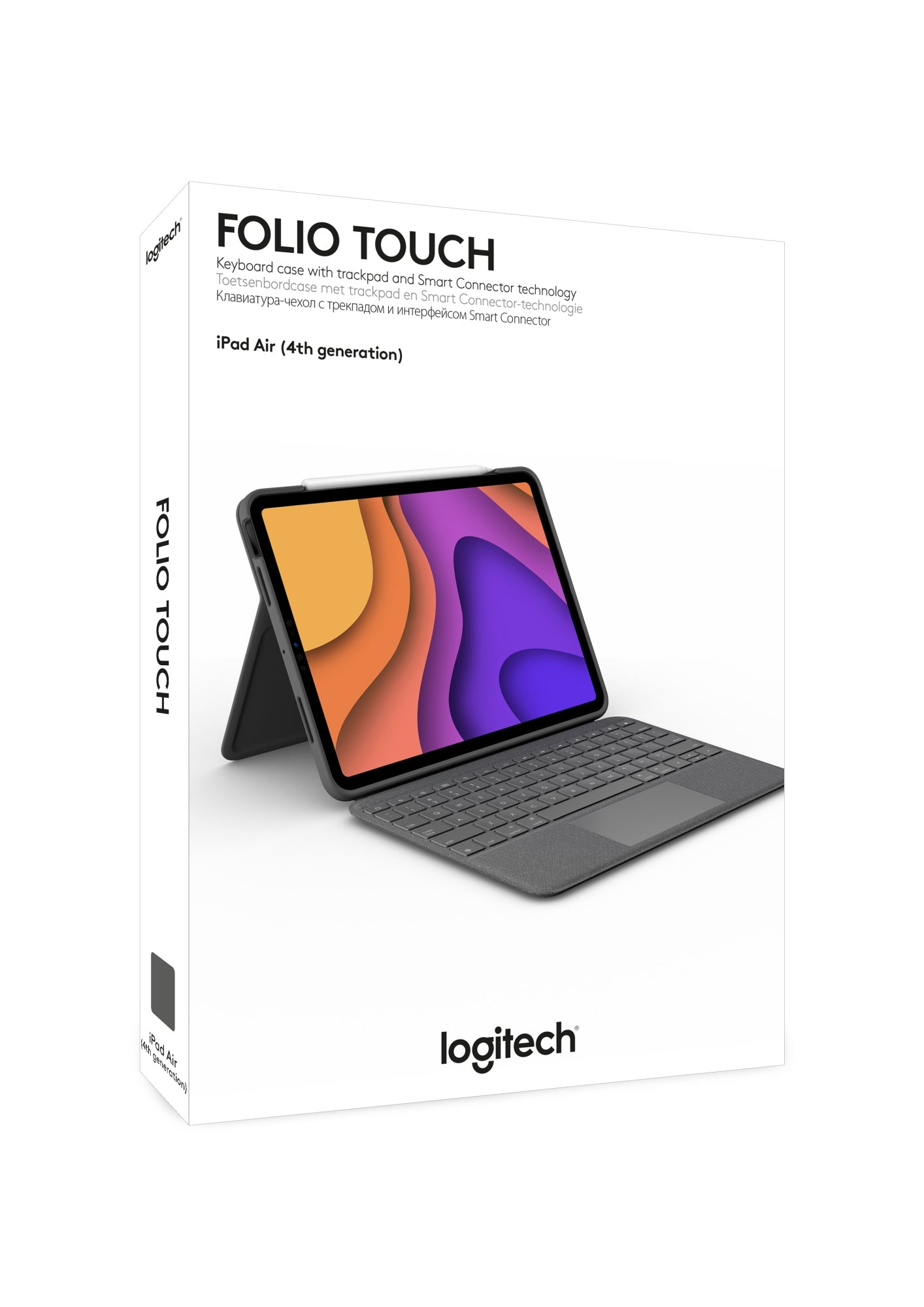 Logitech Folio Touch – Tastatur mit Touchpad – für iPad Air (4. Gen)