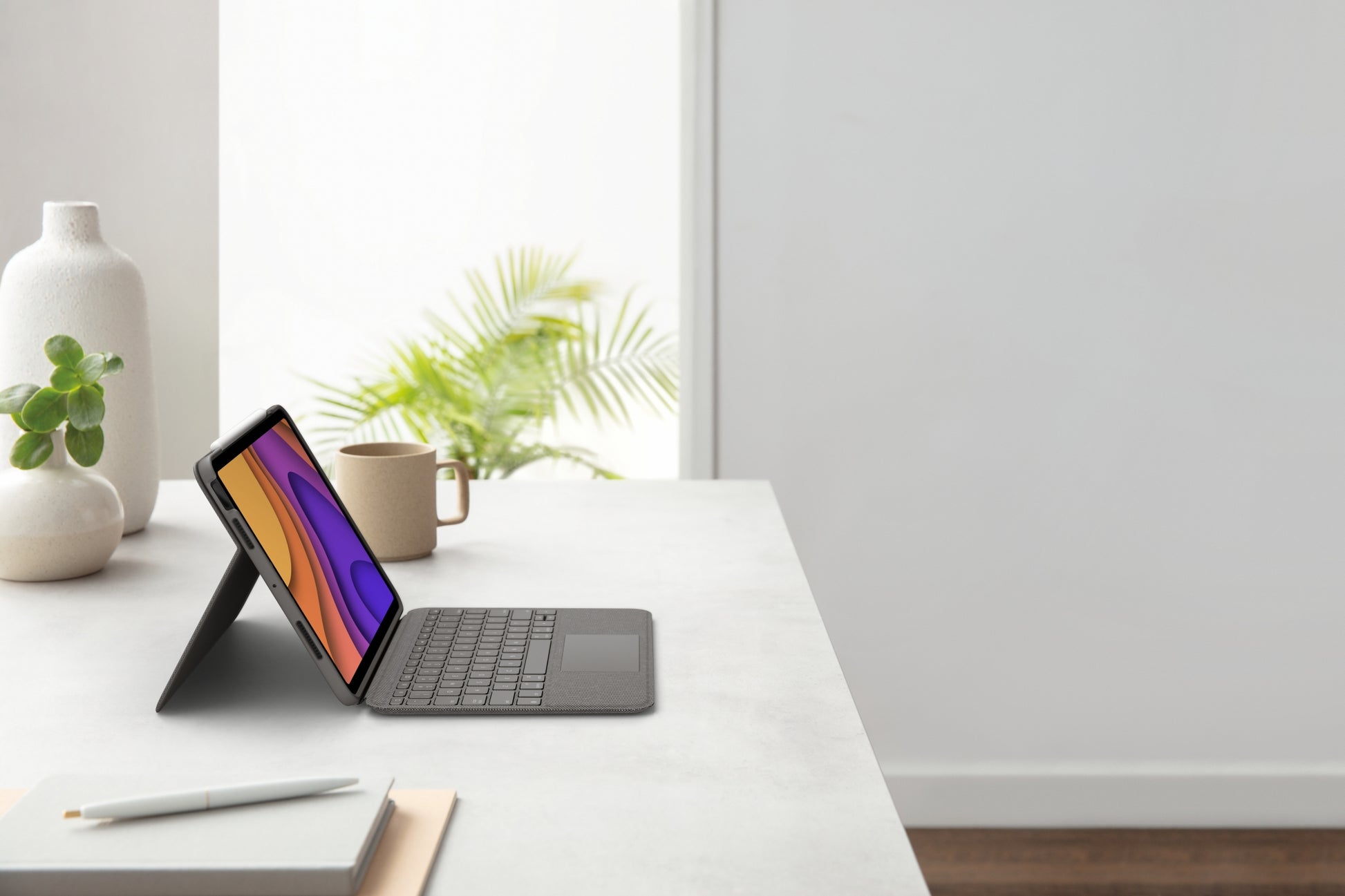 Logitech Folio Touch – Tastatur mit Touchpad – für iPad Air (4. Gen)