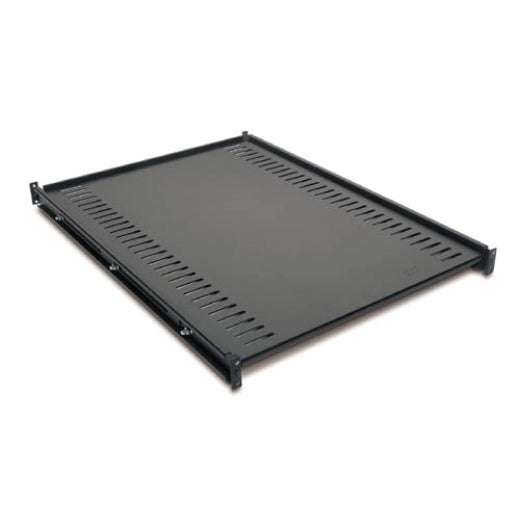 APC Rack-Regalboden 19", AR8122BLK – verstellbar – 1U – 470 × 660 × 44 mm – schwarz – Metall