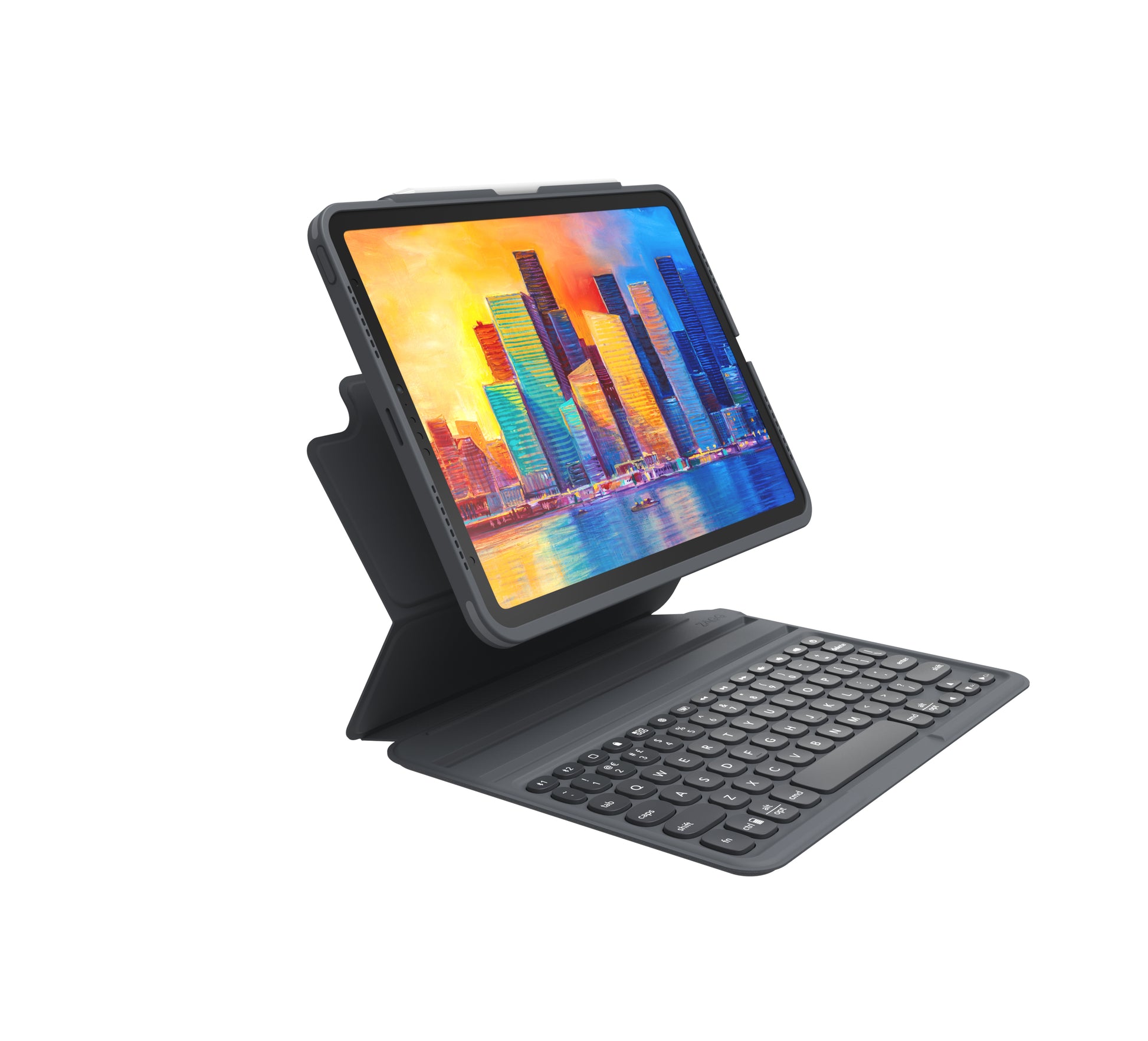 ZAGG Pro Keys – Tastatur, Schwarz/Grau – für iPad 10,9"