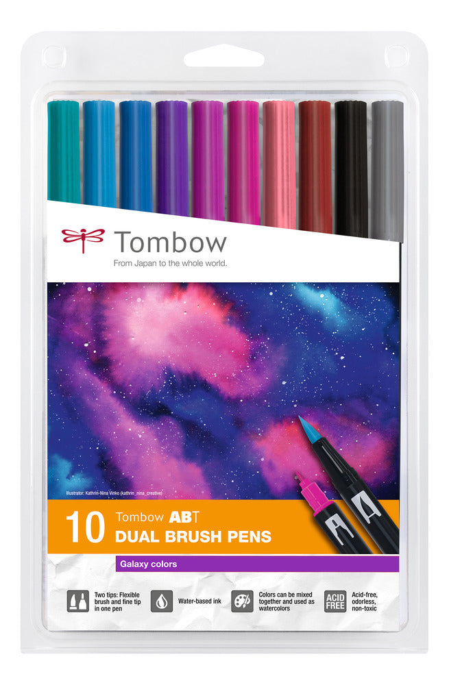 Tombow Filzstifte, 10 Stk.