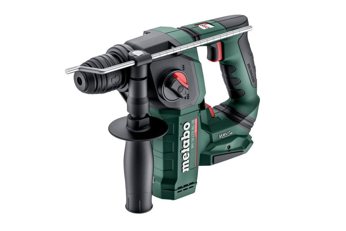 Metabo Bohrhammer BH 18 LTX BL 16 – 18 V (CAS) – SDS-plus – Beton Ø 16 mm – 1,3 J – Solo