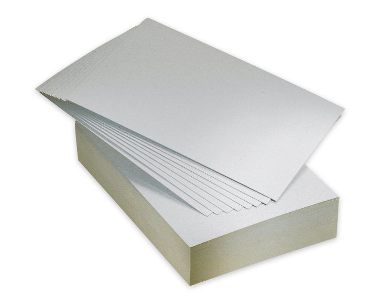 ELCO Einlagekarton, für C4 (315 × 220 mm), 0,75 mm, 550 g/m², grau, Pac-it Mailsafe – 100 Stk.