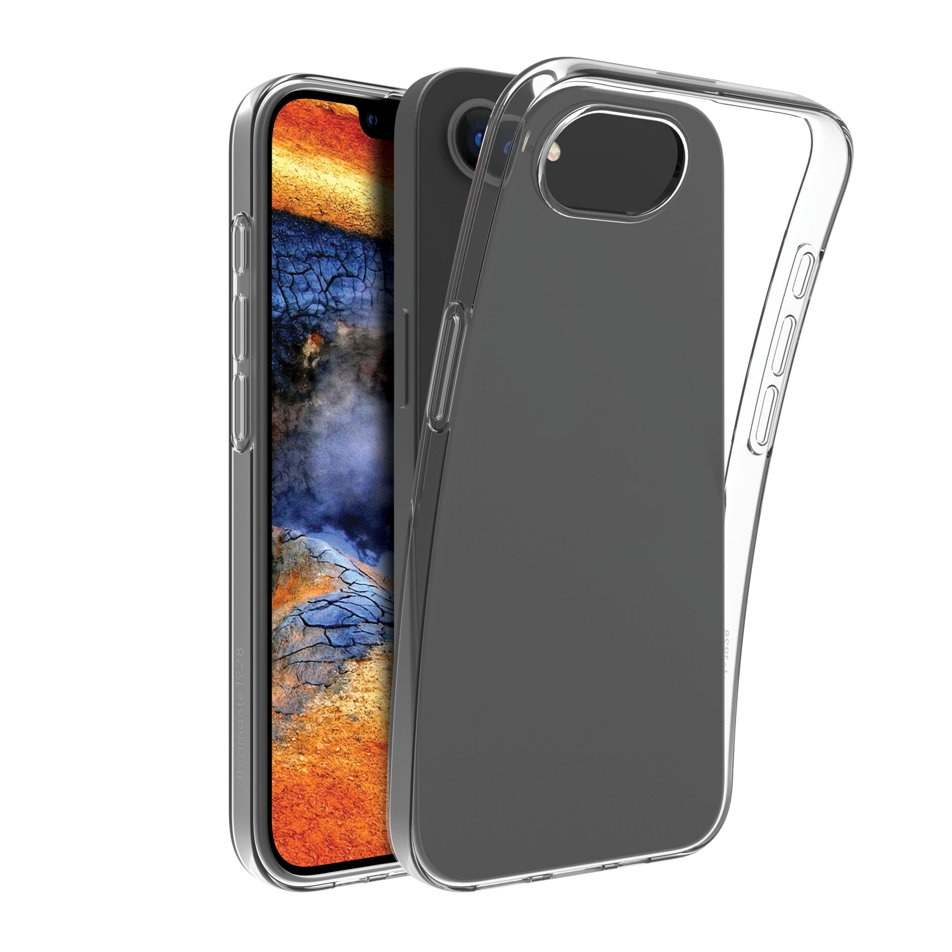 dbramante1928 Greenland Backcover – für Apple iPhone 16e, Recycling-Kunststoff, transparent