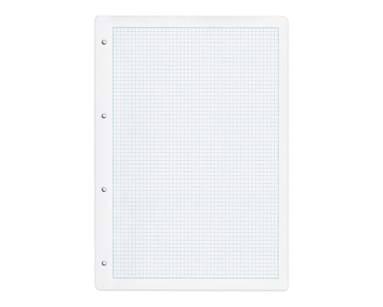 Elco Notizbuch-Einlagen A4, kariert 5 mm, 4-fach gelocht, 100 g/m², für ELCO Notes-App – 80 Blatt