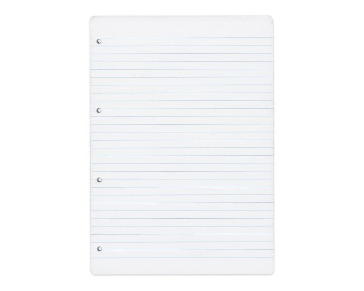 Elco Notizbuch-Einlagen A4, liniert 9 mm, 4-fach gelocht, 100 g/m² – 80 Blatt