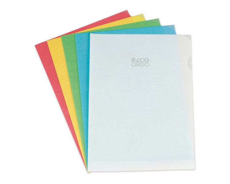 Elco Sichtmappe A4 – Gelb, Papier, 100er-Pack