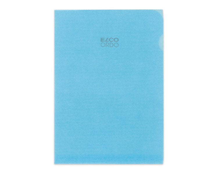 Elco Sichtmappe A4 – Blau, Papier, 100er-Pack