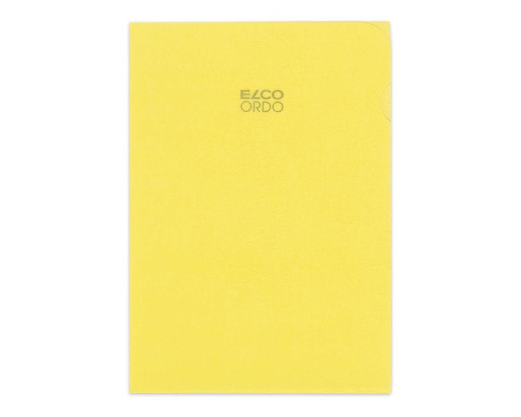 Elco Sichtmappe A4 – Gelb, Papier, 100er-Pack
