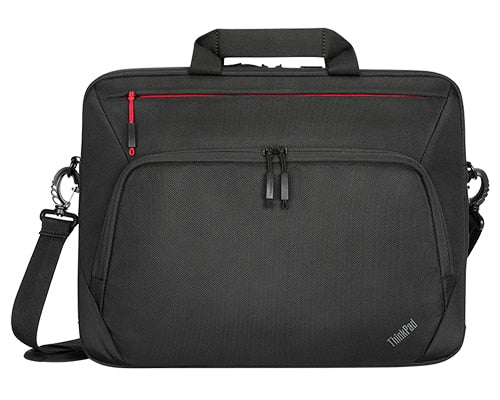 Lenovo Notebook-Tasche für bis zu 15,6" – Fronttasche, abnehmbarer Schultergurt – Schwarz
