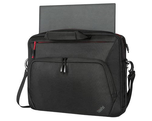 Lenovo Notebook-Tasche für bis zu 15,6" – Fronttasche, abnehmbarer Schultergurt – Schwarz