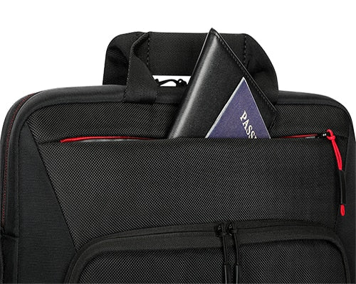 Lenovo Notebook-Tasche für bis zu 15,6" – Fronttasche, abnehmbarer Schultergurt – Schwarz