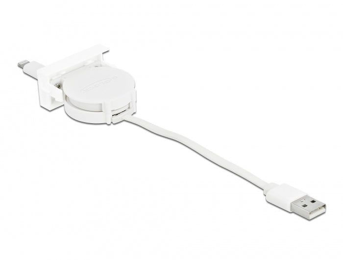DeLOCK Kabel – USB-A auf Lightning 0,62 m, 10 W, Flachbandkabel – für iPhone/iPad