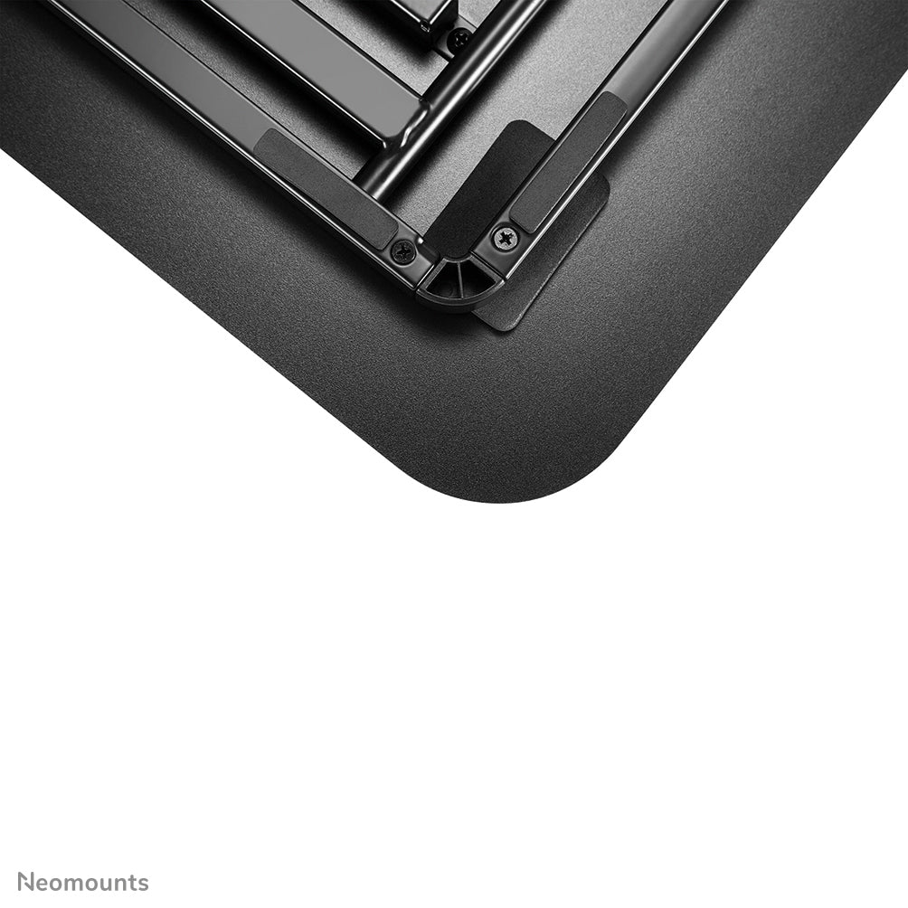 Neomounts Stehtisch – 67 × 47 × 40,5 cm – schwarz – höhenverstellbar