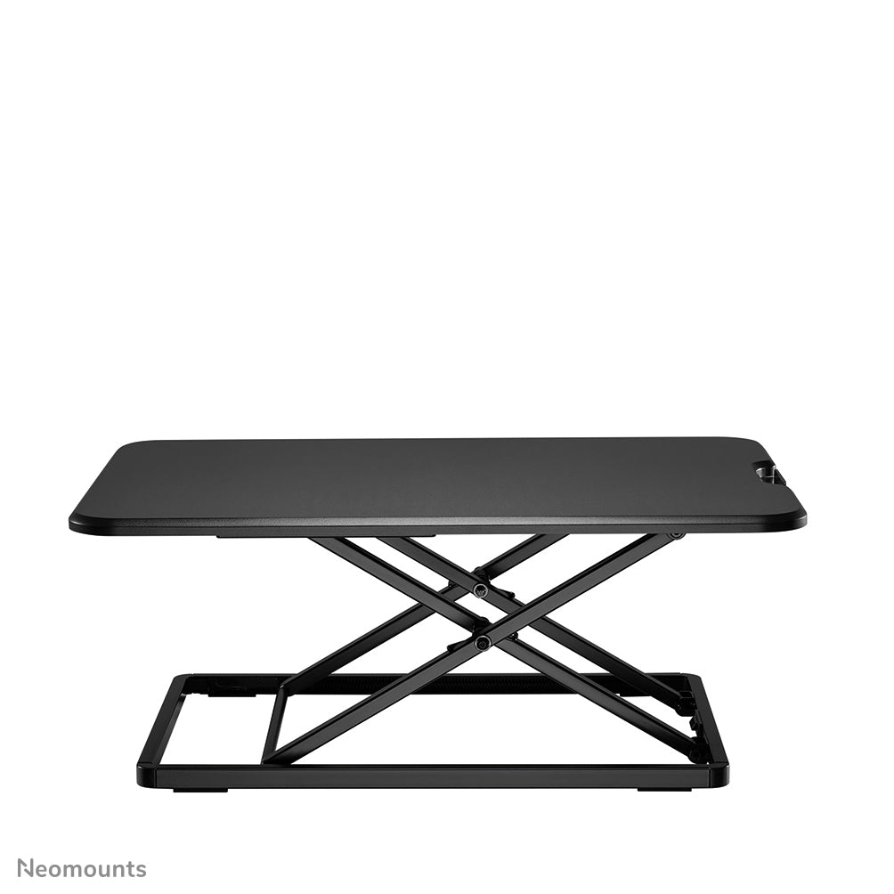 Neomounts Stehtisch – 67 × 47 × 40,5 cm – schwarz – höhenverstellbar
