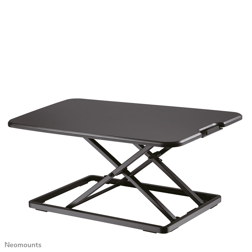 Neomounts Stehtisch – 67 × 47 × 40,5 cm – schwarz – höhenverstellbar