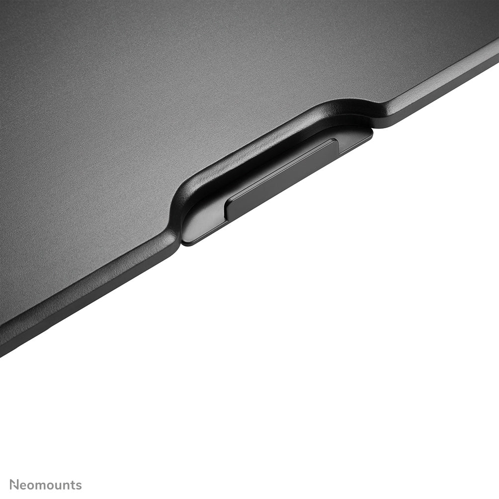 Neomounts Stehtisch – 67 × 47 × 40,5 cm – schwarz – höhenverstellbar