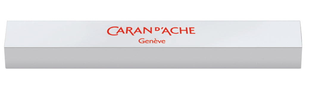 Caran d-Ache 849 Druckbleistift – 0,7 mm – Aluminium – Neonorange – Mit Radierer – 1er-Pack
