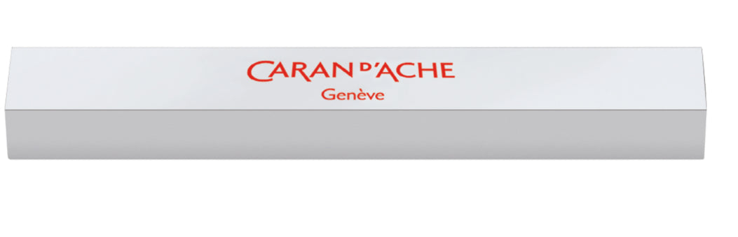 Caran d-Ache 849 Druckbleistift – 0,7 mm – Aluminium – Saphirblau – Mit Radierer