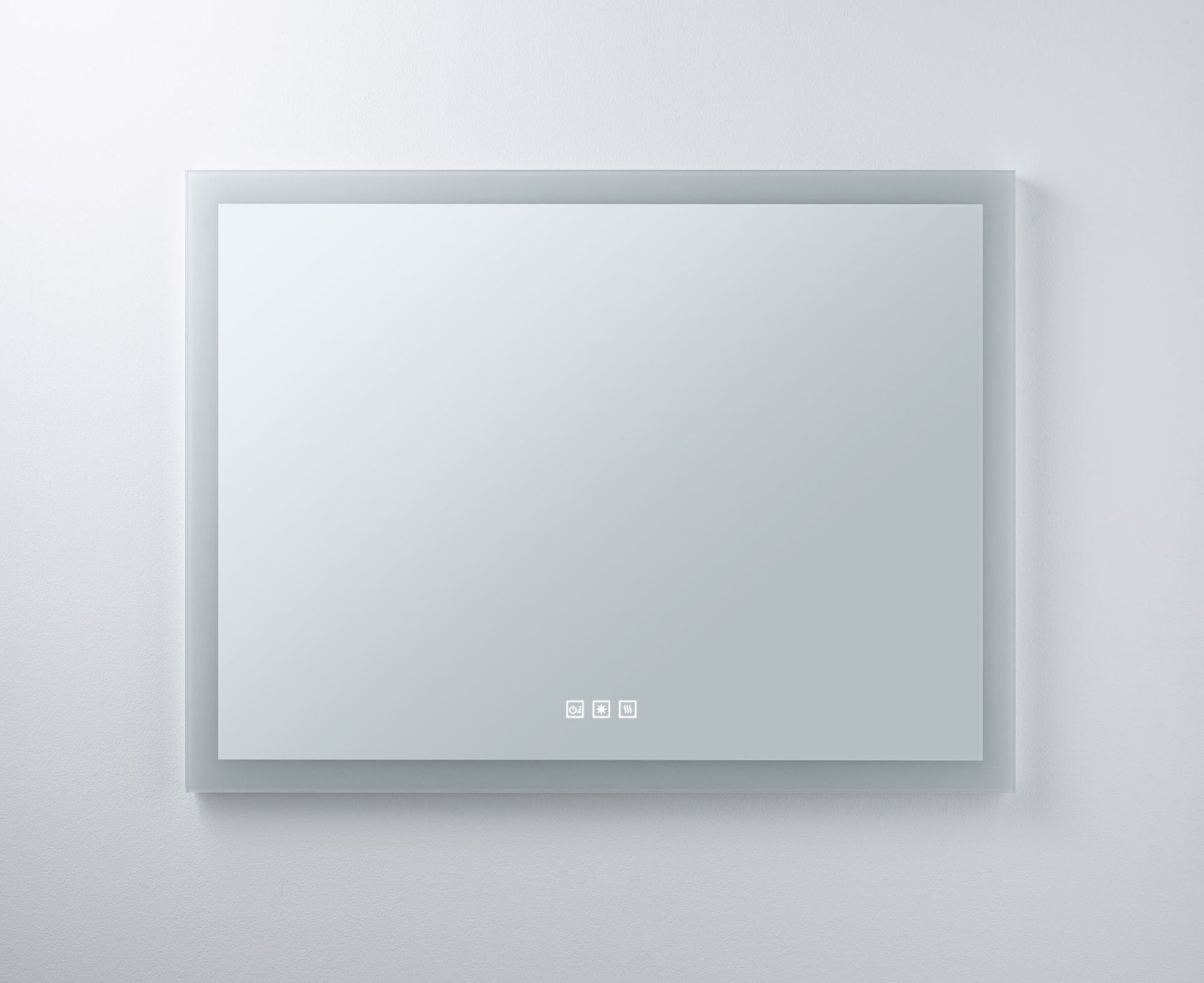 Paulmann Spiegel MIRRA – 60×80 cm, Metallrahmen, LED-Beleuchtung, IP44, Weiss