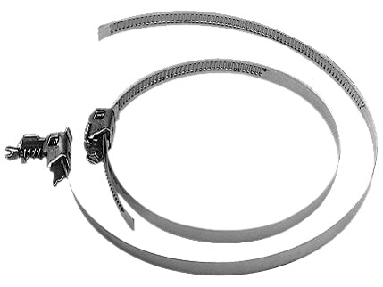 Helios Ventilatoren Helios Schraubklemme (Schneckengetriebe) SCH165 – Ø 165 mm, Metall, Grau