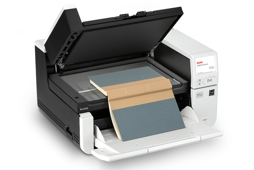 Kodak Alaris S3060F – Flachbett + ADF, A3, Duplex, 60 Seiten/Min., ADF 300 Blatt, LAN