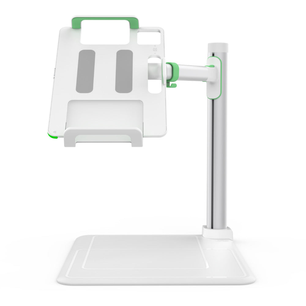 Belkin Tablet Stage 2.0 Tablet-Ständer – für 7–12,9", schwenkbar, verbessertes Kabelmanagement – Weiss