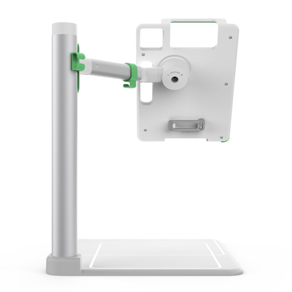 Belkin Stage 2.0 Tablet-Ständer – für 7–12,9" Tablets, schwenkbar, verbessertes Kabelmanagement – Weiss