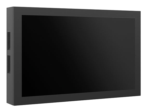Hagor SOPW 55" – Outdoorgehäuse (Querformat), IP65, mit Klimasystem, abschliessbar, für 55" Displays, Schwarz