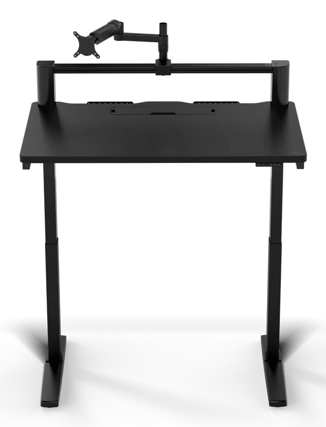 Corsair Platform:4 Elevate – Sitz-/Steh-Tisch mit elektrischer Platte, 120 × 76 cm, 120 kg, Schwarz
