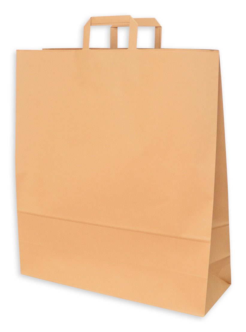 Elco Tragetasche, Braun – 450 × 490 × 150 mm – 50 Stk.