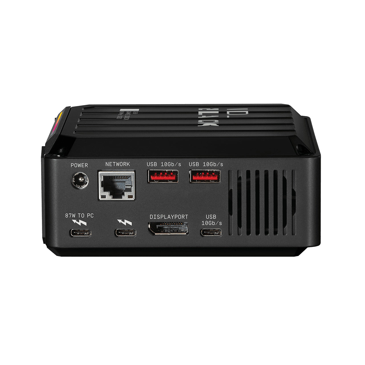 Western Digital D50 Dockingstation – Thunderbolt 3, DP, 2× USB-A, 3× USB-C, 1 TB SSD, GbE, für Windows/Mac