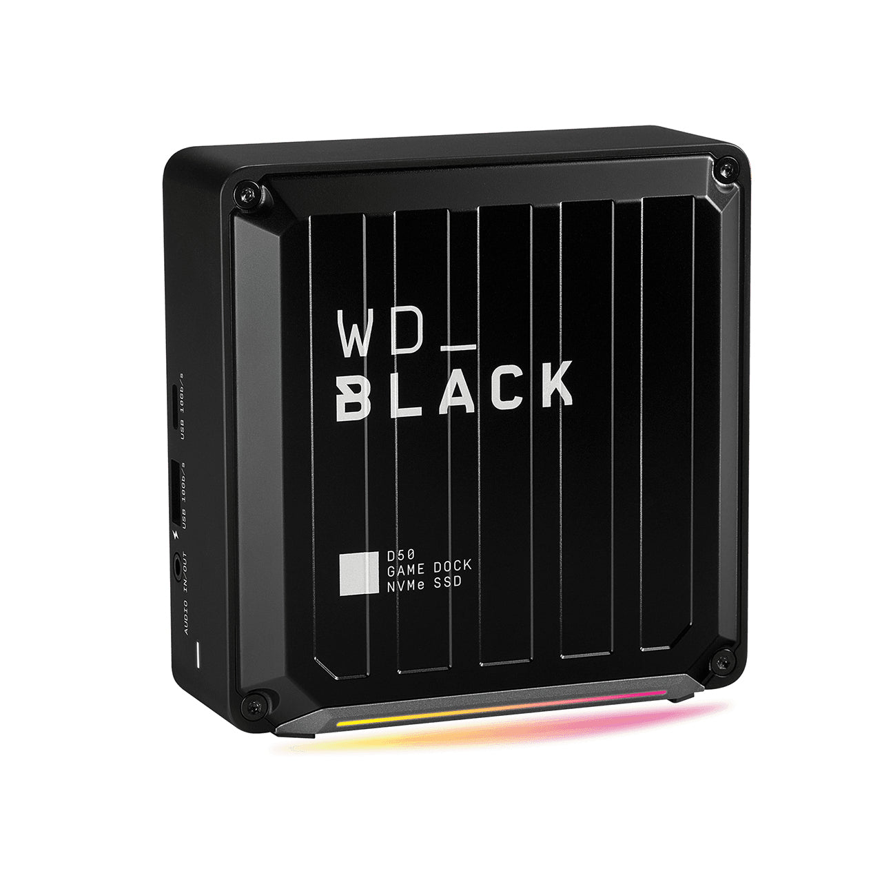 Western Digital D50 Dockingstation – Thunderbolt 3, DP, 2× USB-A, 3× USB-C, 1 TB SSD, GbE, für Windows/Mac