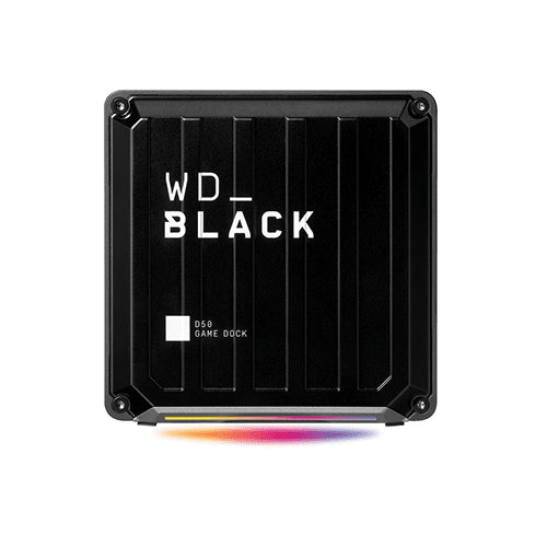 Western Digital D50 Dockingstation – Thunderbolt 3, 5× USB-A/USB-C, GbE, für Windows/Mac