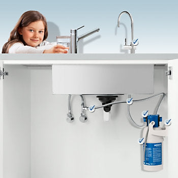 Brita Ersatz-Filterkartusche, 11,4 × 11,5 × 26,5 cm, Kunststoff – für Küchenarmatur, P1000