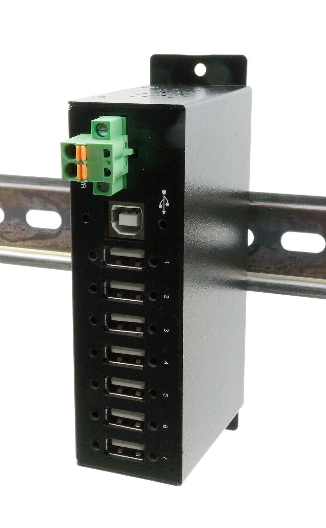 EXSYS EX-1179HMVS USB-Hub – USB-B, 7× USB-A