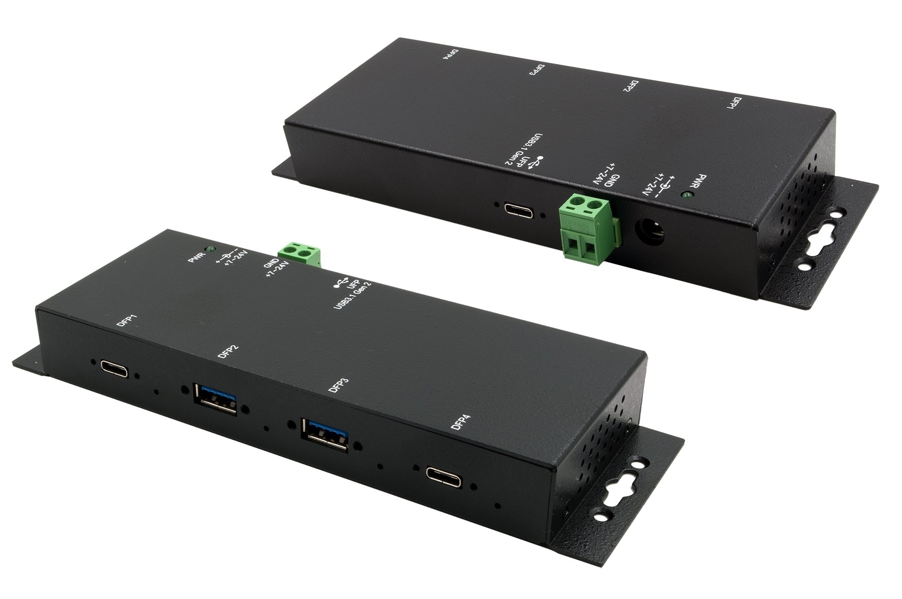 EXSYS EX-1234HMVS USB-Hub – USB-C, 2× USB-A