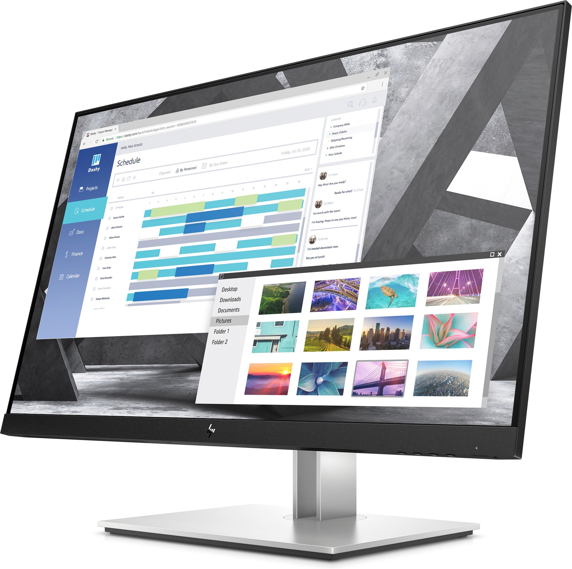 HP E27q G4 – 27", 2560 × 1440 (WQHD), IPS
