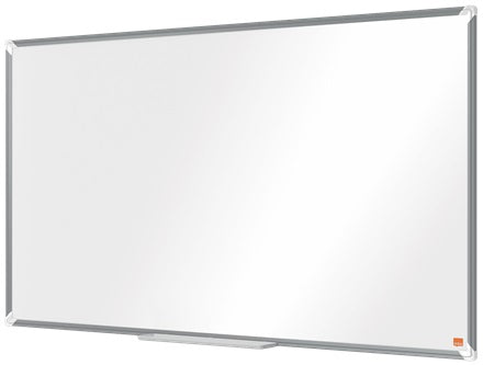 Nobo Whiteboard – 123,6 × 70,5 cm, Emaille, magnetisch, Aluminiumrahmen, Wandmontage