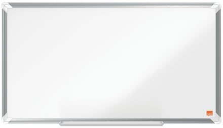Nobo Whiteboard – 72 × 41 cm, lackierter Stahl, magnetisch, Aluminiumrahmen, Wandmontage