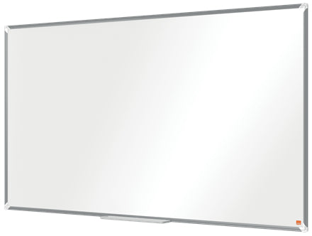 Nobo Whiteboard – 156 × 88 cm, lackierter Stahl, magnetisch, Aluminiumrahmen, Wandmontage