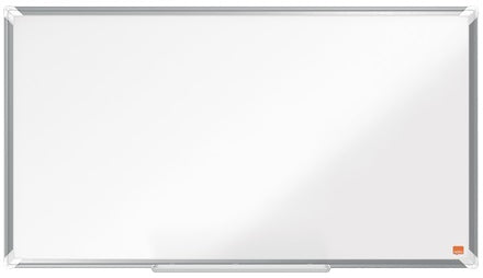 Nobo Premium Plus Whiteboard – Emaille, magnetisch, Aluminiumrahmen – 90,5×51,7 cm