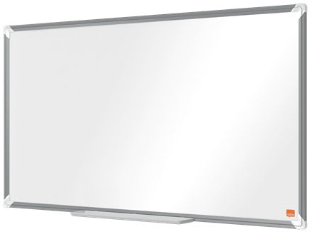Nobo Premium Plus Whiteboard – Emaille, magnetisch, Aluminiumrahmen – 90,5×51,7 cm