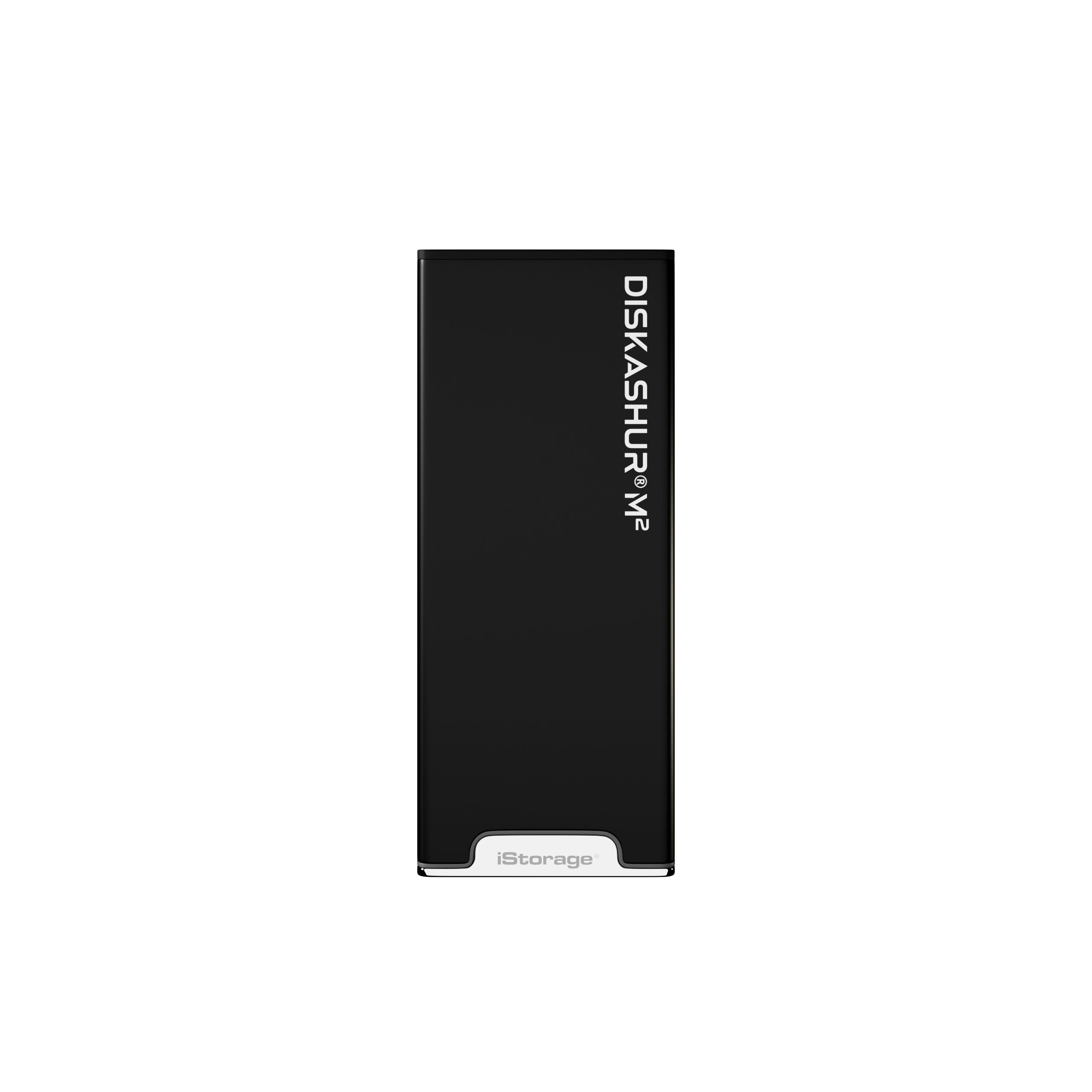 iStorage diskAshur M2 500 GB – M.2 SSD, USB-C/USB-A, 370 MB/s, AES-XTS 256-Bit, FIPS 140-3 L3, PIN-Tastatur