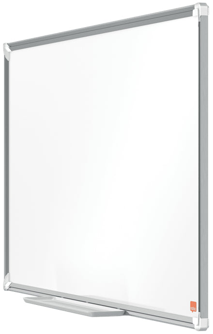 Nobo Whiteboard – 90 × 51 cm, Stahl, magnetisch, Aluminiumrahmen, inkl. Stifteablage, Montagesatz