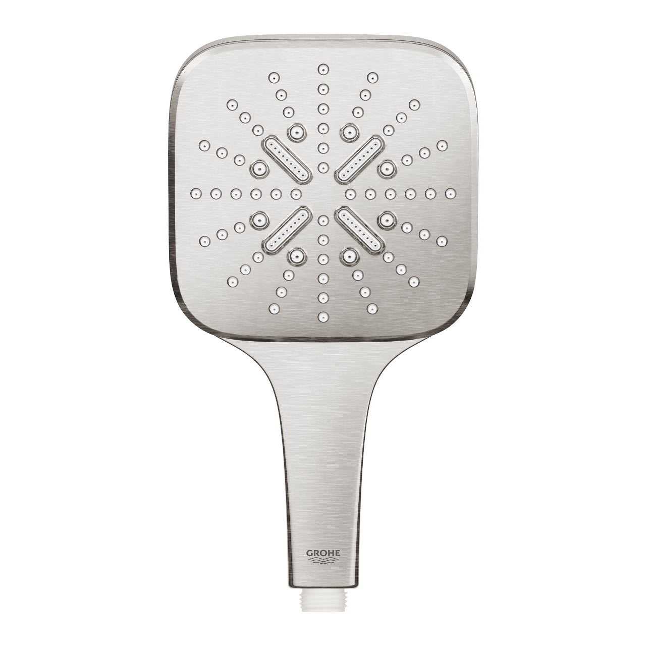 GROHE Handbrause RSH 130 SmartActive – Ø13 cm, Chromstahl, Wandmontiert, Supersteel
