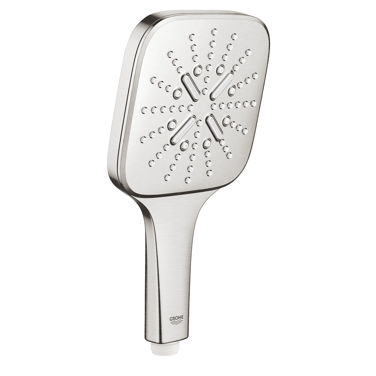 GROHE Handbrause RSH 130 SmartActive – Ø13 cm, Chromstahl, Wandmontiert, Supersteel
